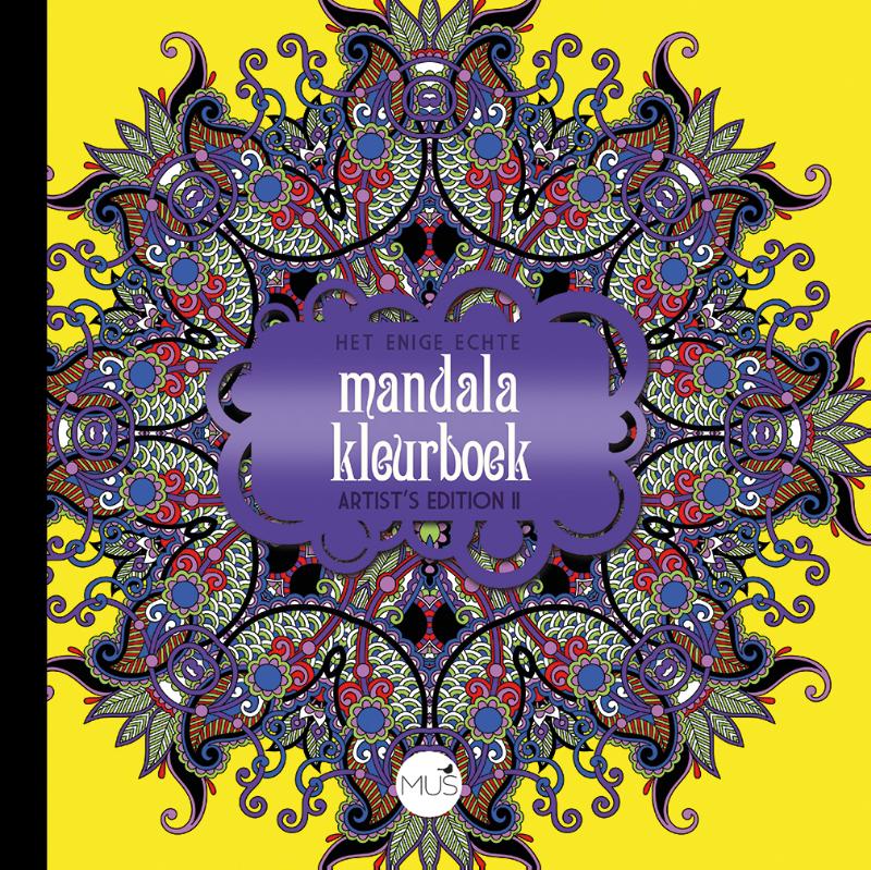 Het enige echte mandala kleurboek Artist Edition II