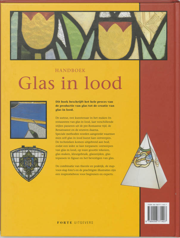 Handboek Glas in lood achterkant