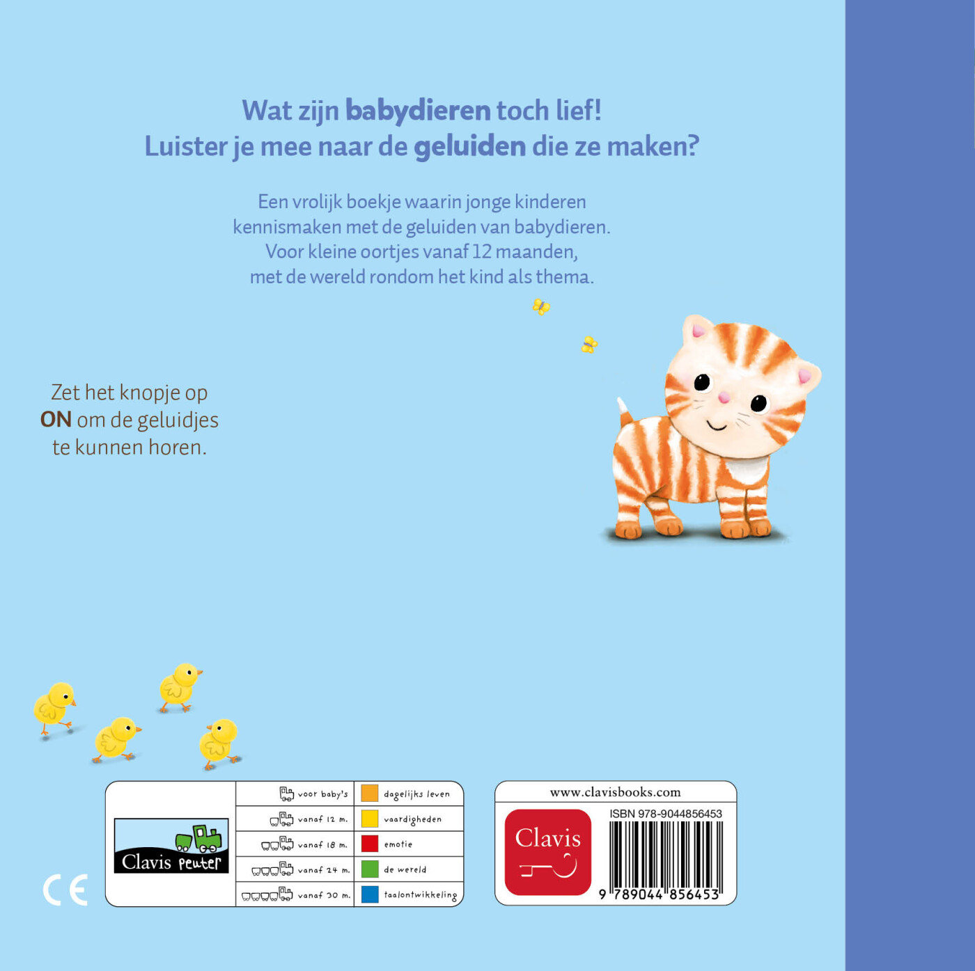 Babydieren achterkant
