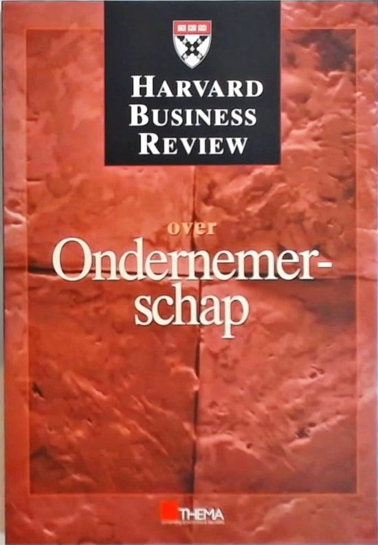 Ondernemerschap / Harvard business review reeks