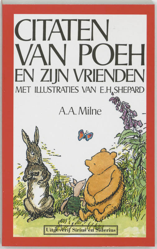 boekenbalie_9789064410871_cover Citaten van Poeh en zijn vrienden