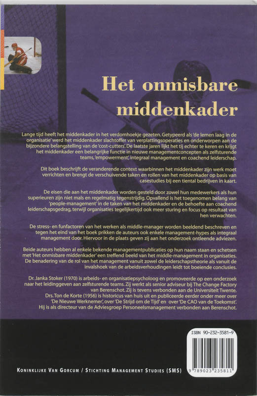 Het onmisbare middenkader / Stichting management studies achterkant