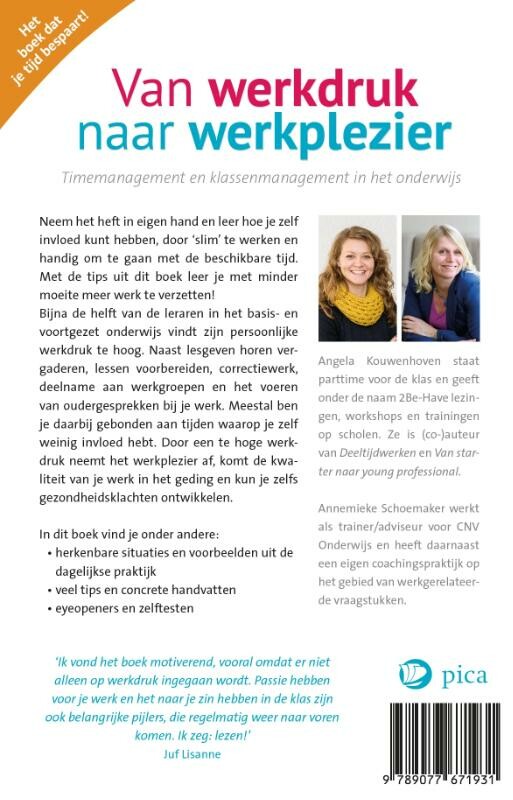 Van werkdruk naar werkplezier achterkant