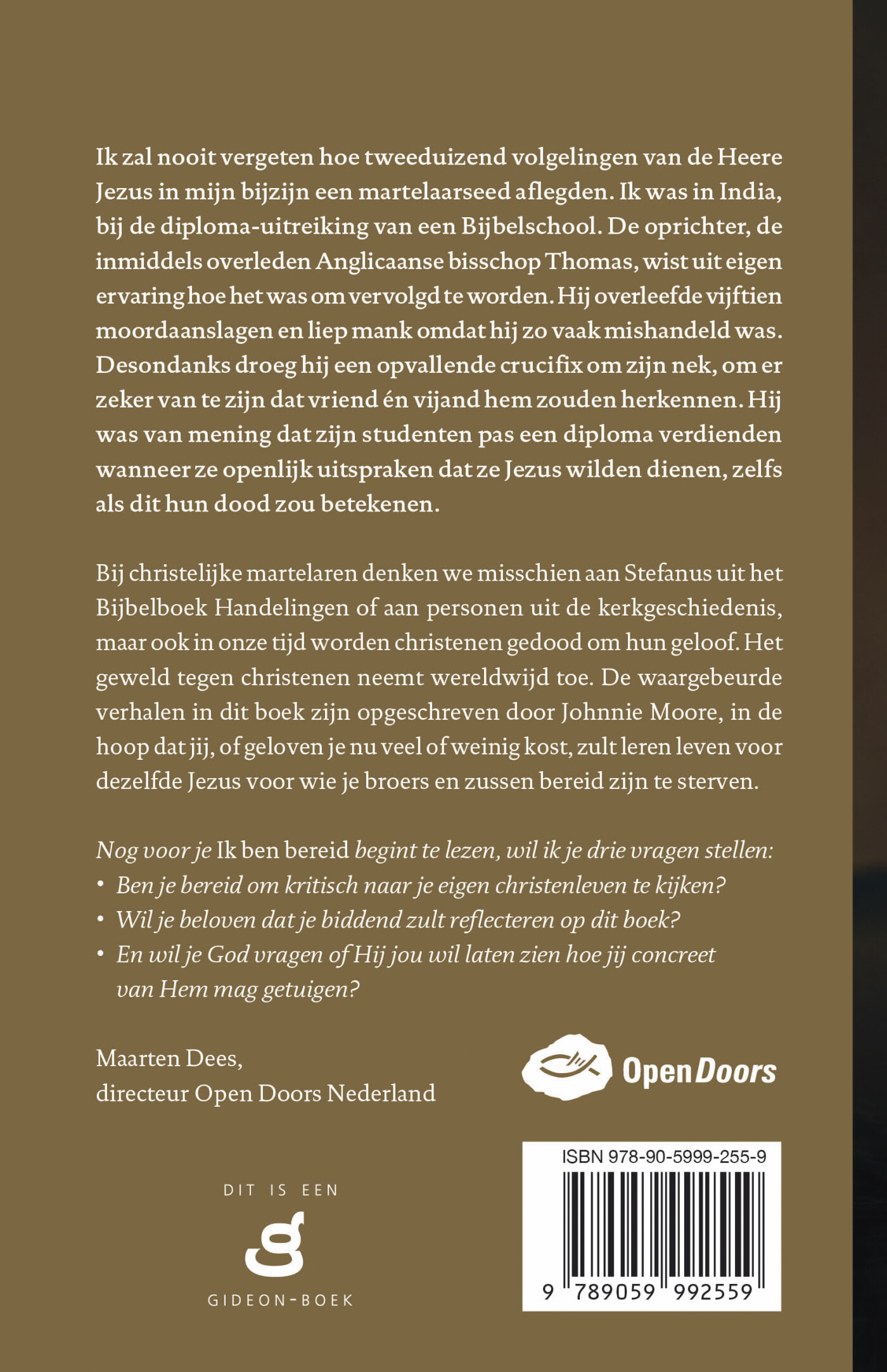 Ik ben bereid achterkant