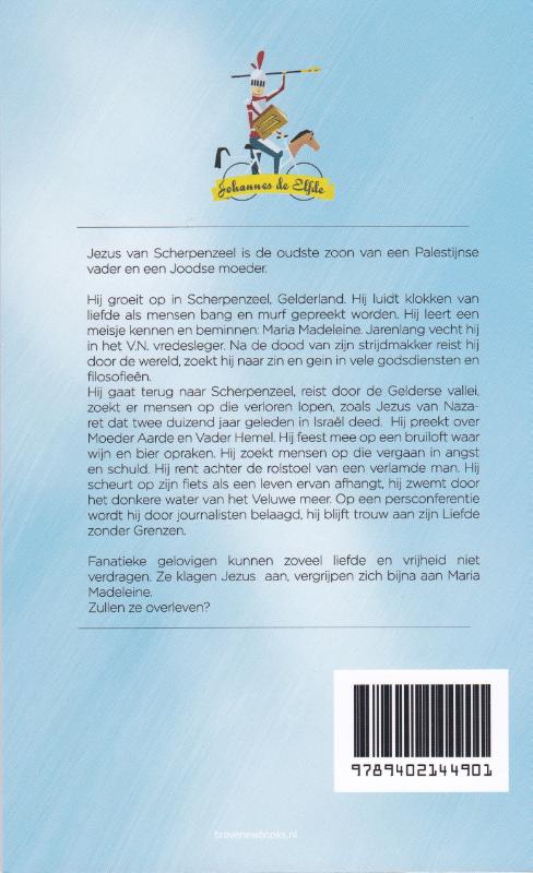 Jezus op die fiets Jezus op die fiets achterkant