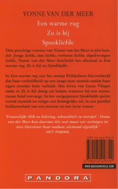 Een warme rug / Zo is hij / Spookliefde achterkant