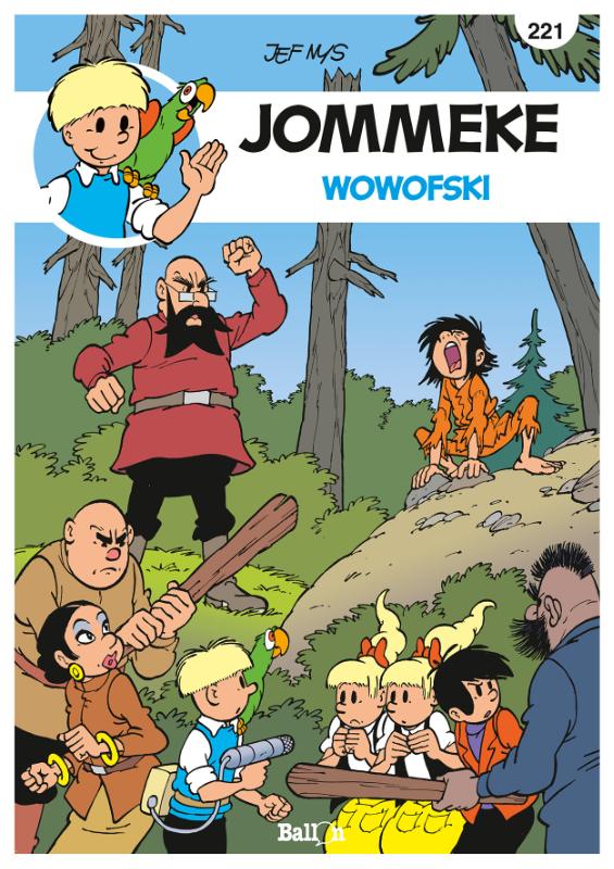 Wowofski / Jommeke strip - nieuwe look / 221