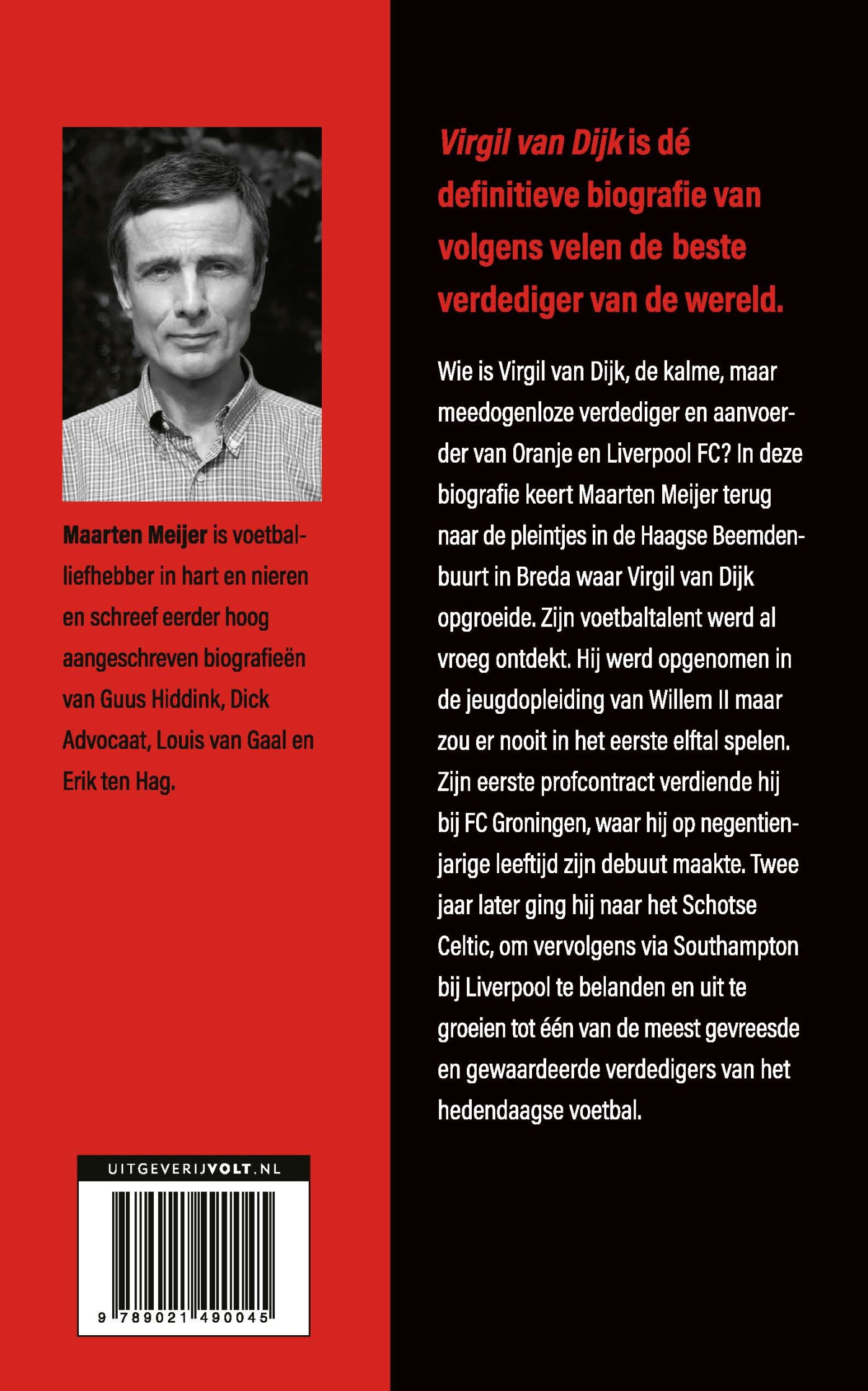 Virgil van Dijk achterkant