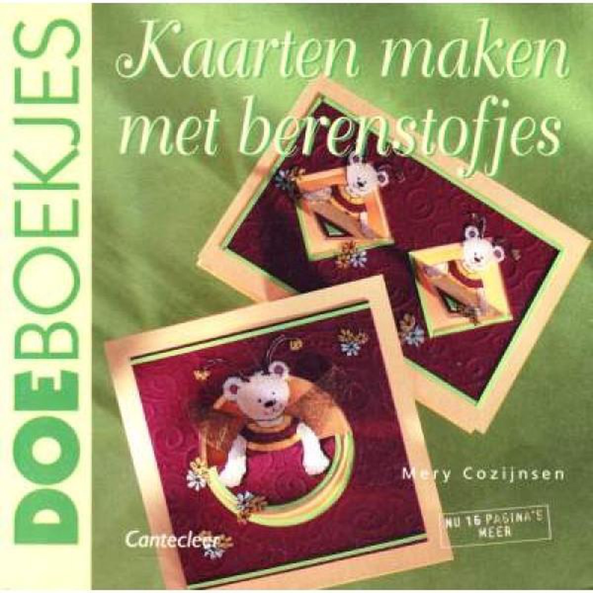 Kaarten maken met berenstofjes / Doeboekjes