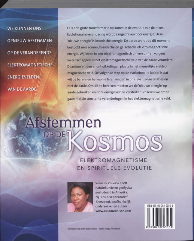 Afstemmen op de kosmos achterkant