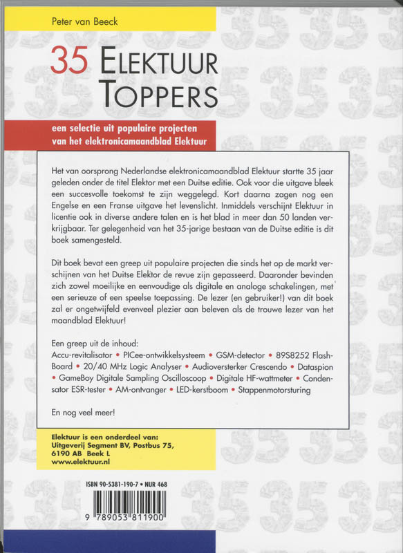 35 Elektuur Toppers achterkant