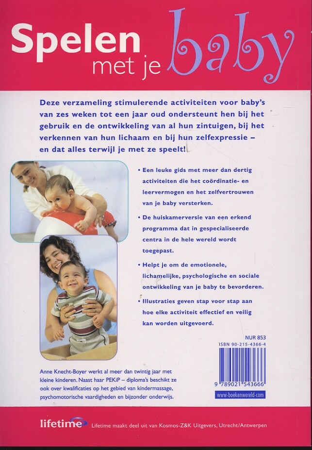 Spelen met je baby achterkant