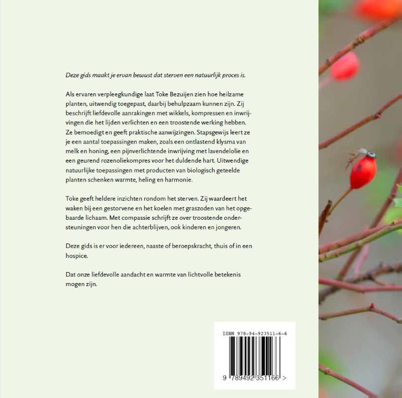 Liefdevolle natuurlijke zorg rondom het sterven achterkant