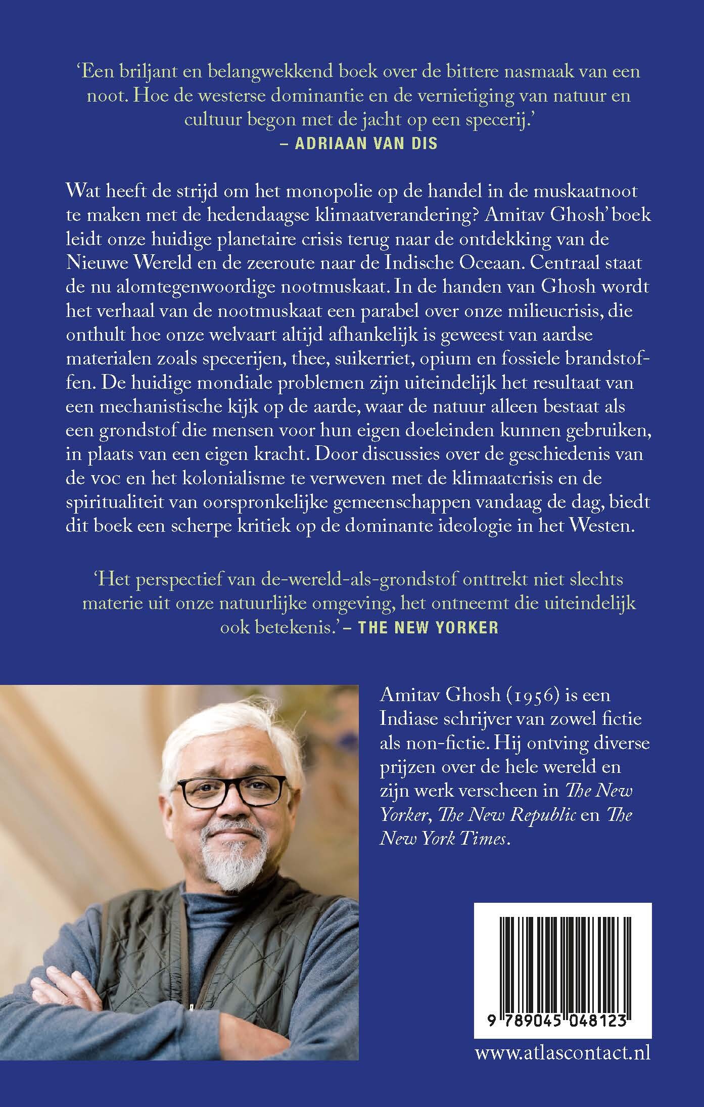 De vloek van de nootmuskaat achterkant