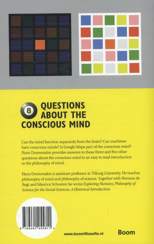 8 Questions about the conscious mind achterkant