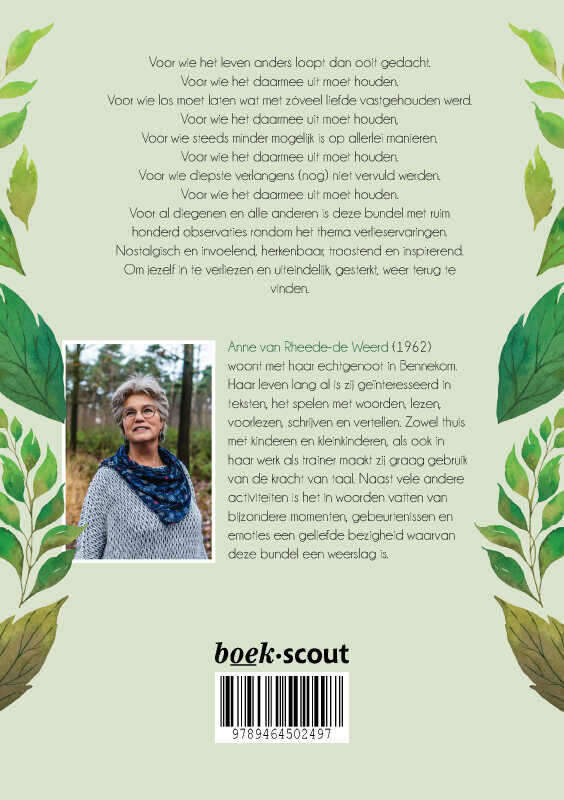 Want dóór gaat de tijd achterkant