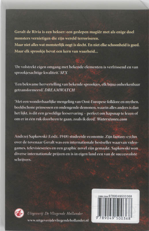 De laatste wens / The Witcher / 1 achterkant