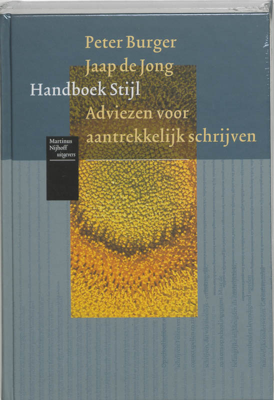 Peter Burger Handboek Stijl