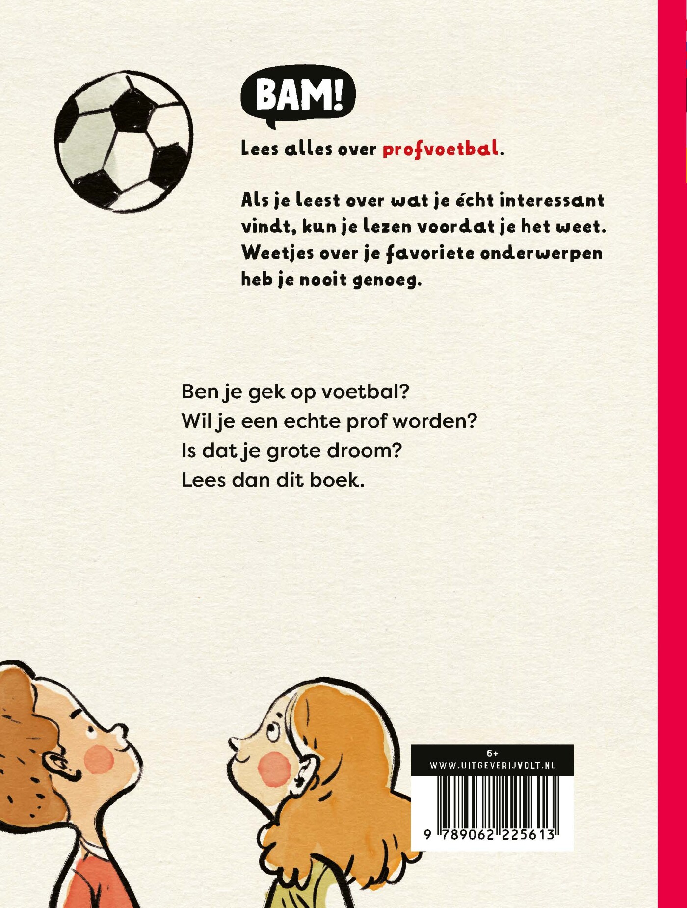 Zo word je prof / BAM! Ik lees achterkant