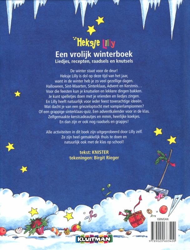 Een vrolijk winterboek / Heksje Lilly achterkant