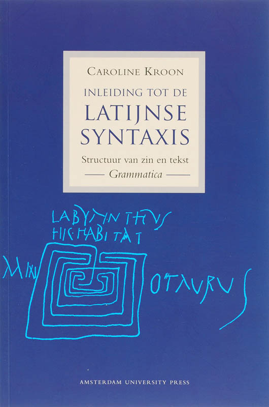 C. Kroon Inleiding Tot De Latijnse Syntaxis