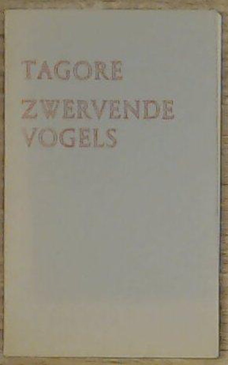 Tagore Zwervende Vogels thumbnail