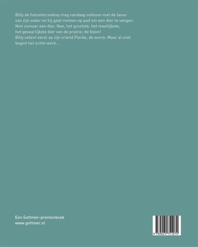 Billy en de bizon / Billy achterkant