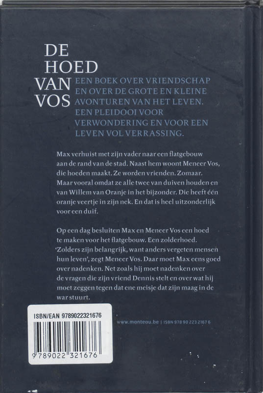 De Hoed Van Vos De Hoed Van Vos achterkant