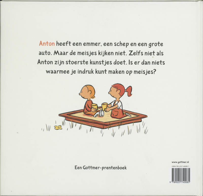 Anton En De Meisjes achterkant