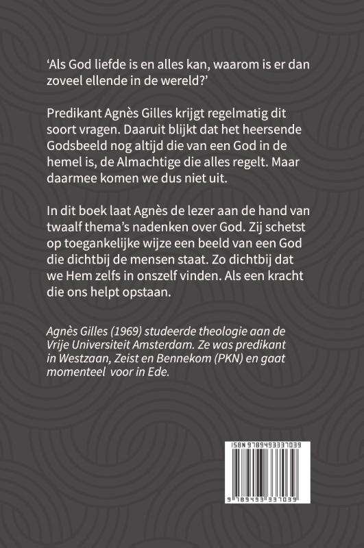 God is... achterkant
