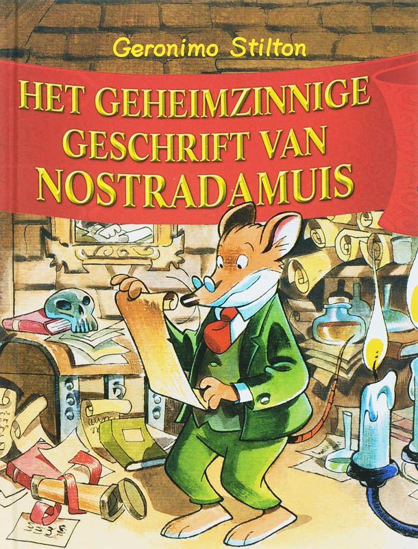 Geronimo Stilton 4 - Het geheimzinnige geschrift van Nostradamuis