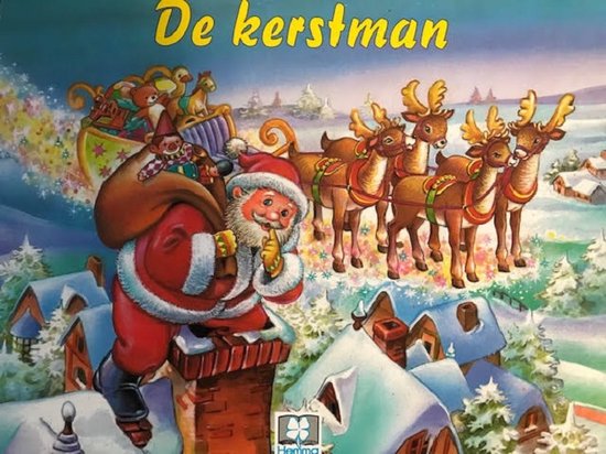 De kerstman / Kerstmis pop-up / N4125/1