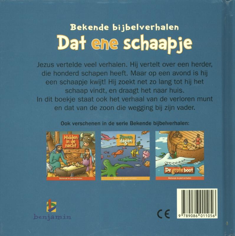 Dat Ene Schaapje achterkant