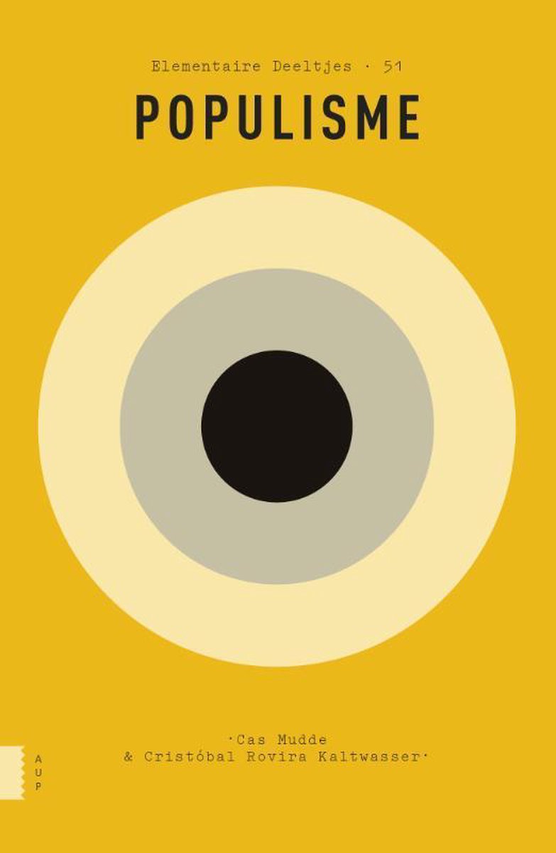 Cas Mudde Populisme / Elementaire Deeltjes / 51