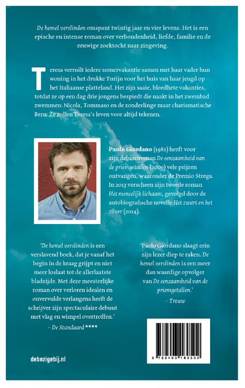 De hemel verslinden De hemel verslinden achterkant