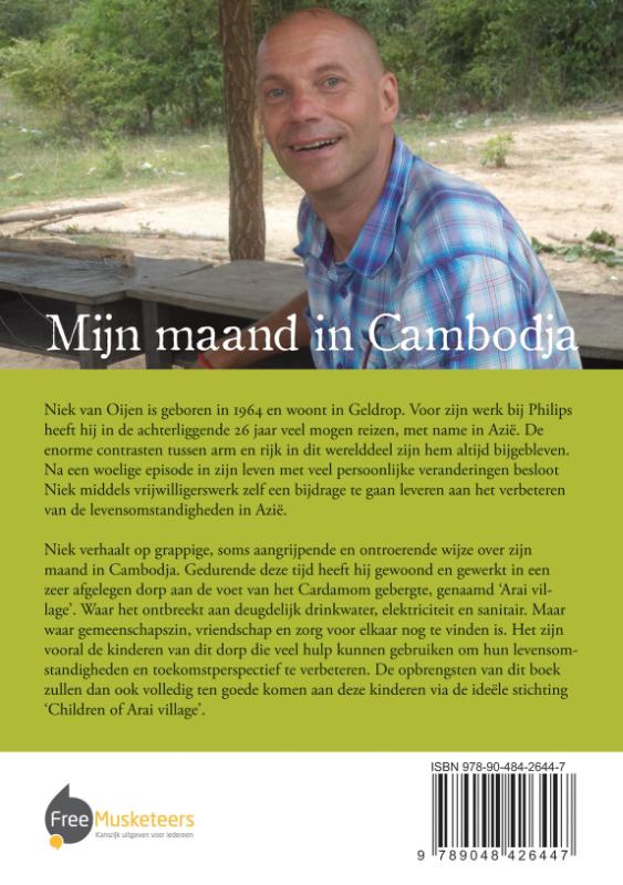 Mijn maand in Cambodja achterkant