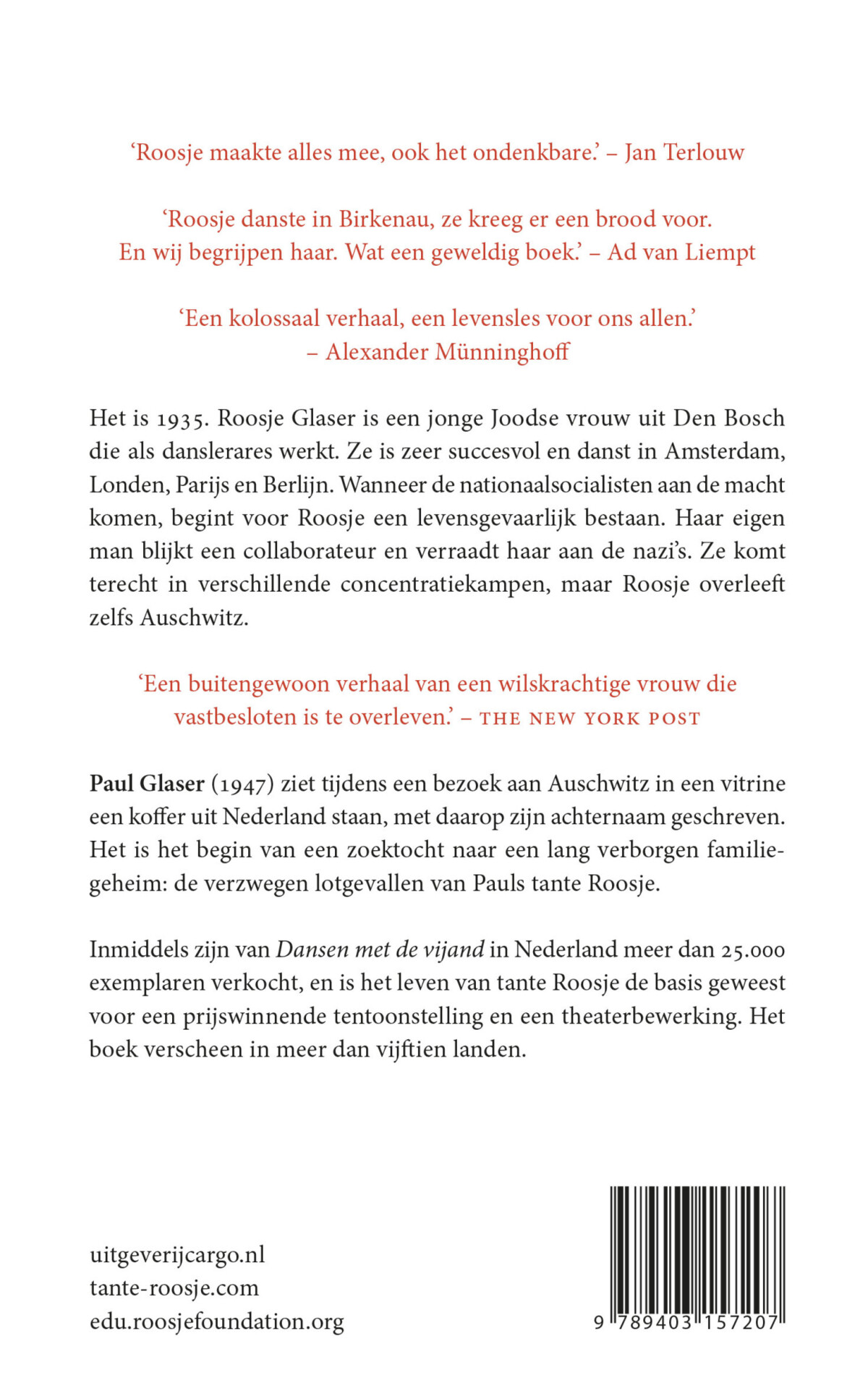 Dansen met de vijand achterkant
