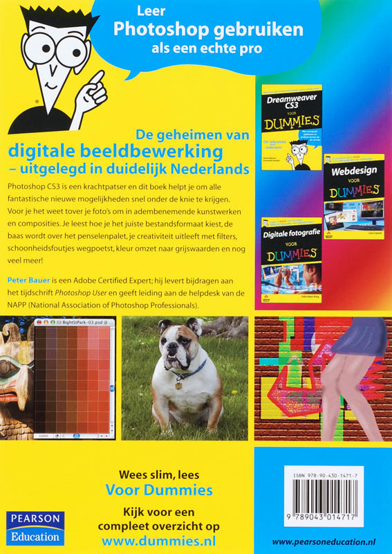 Photoshop CS3 voor Dummies / Voor Dummies achterkant