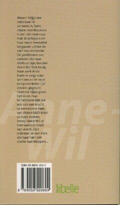 Het dagboek van Anne Wil achterkant