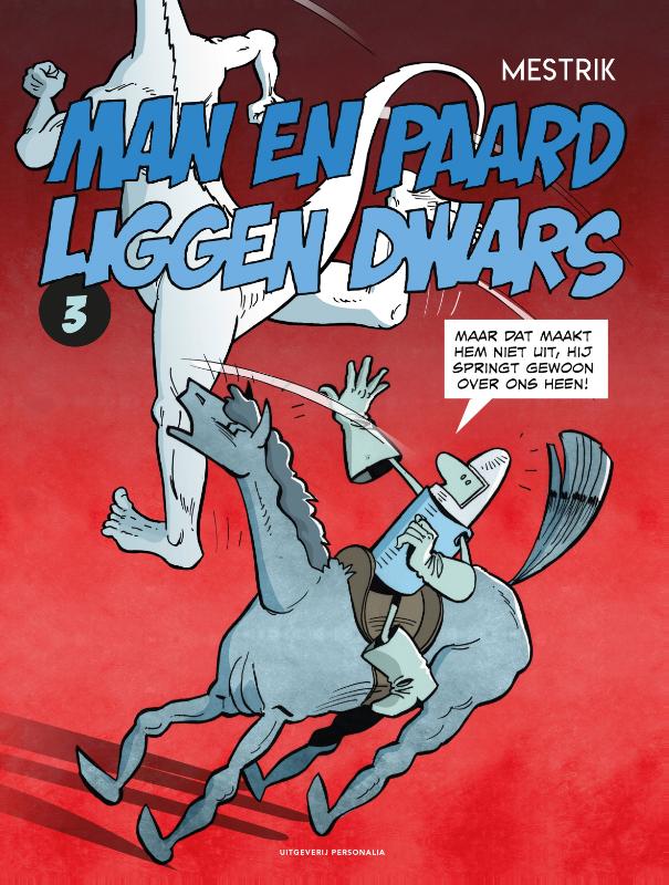 Liggen dwars / Man en paard / 3