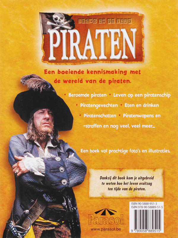 Piraten achterkant