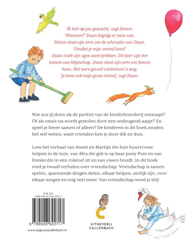 Zullen we vriendjes zijn? achterkant