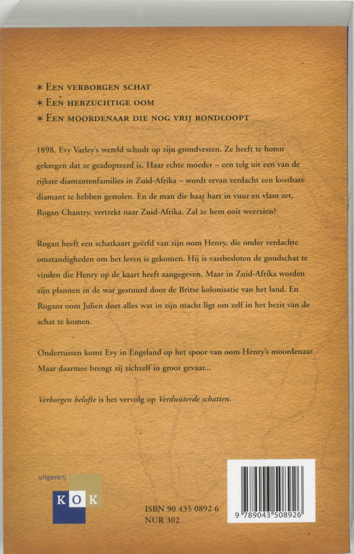 Verborgen belofte / Zuid-Afrikatrilogie / 2 Verborgen belofte / Zuid-Afrikatrilogie / 2 achterkant
