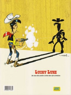 Het beloofde land / De avonturen van Lucky Luke naar Morris / 7 achterkant