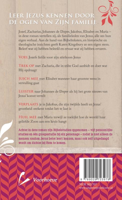 De familie van Jezus achterkant