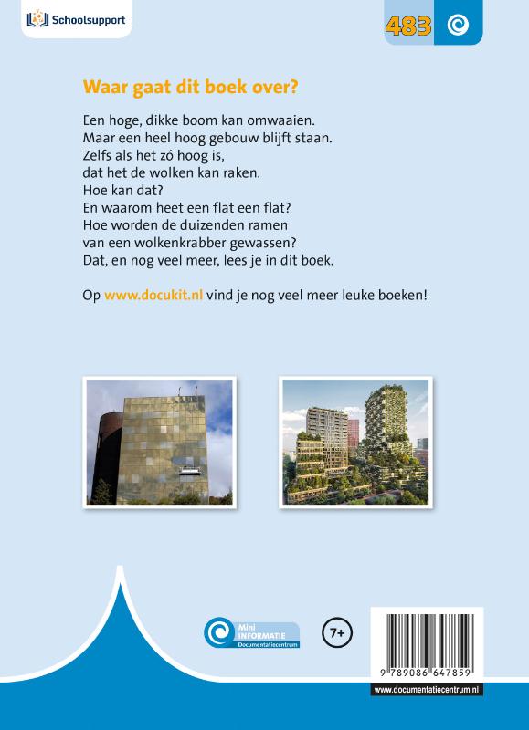 Hoge gebouwen / Mini-informatie / 483 achterkant