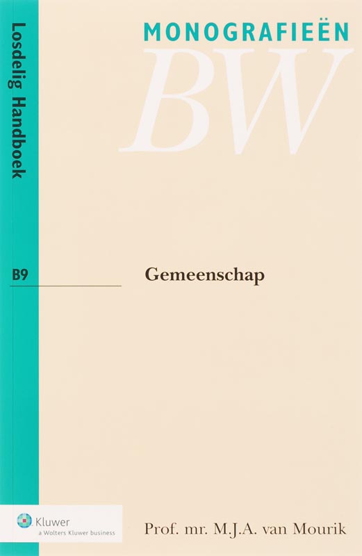 Gemeenschap / Monografieen BW / B9