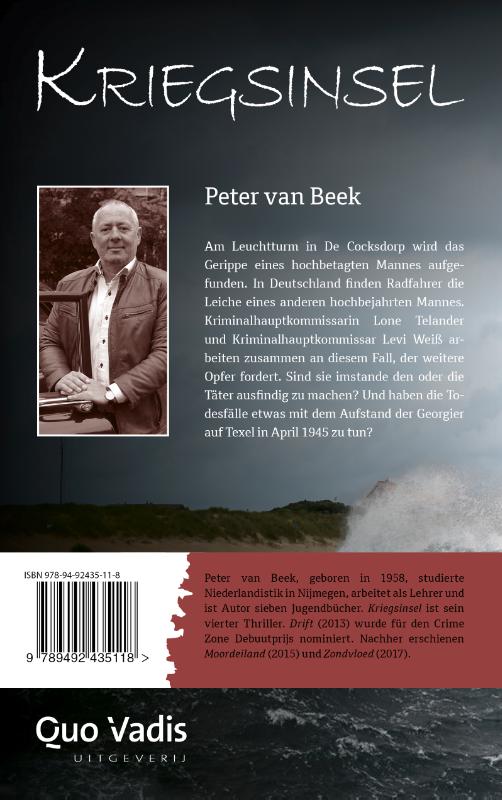 Texelse thrillers 5 -   Kriegsinsel achterkant