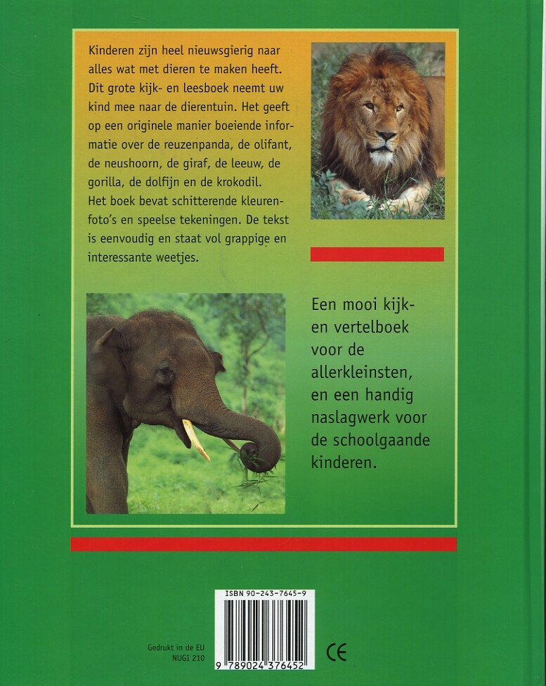 Mijn groot dierenboek achterkant