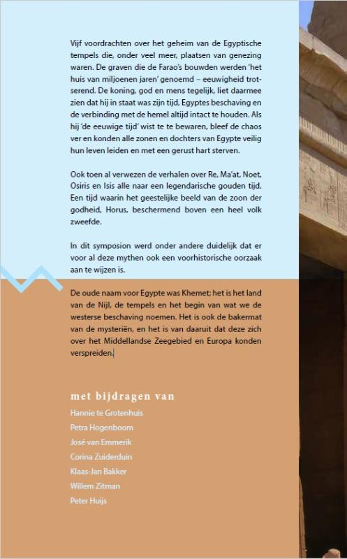 Mysteriën van Egypte / Symposionreeks / 46 achterkant